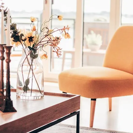 Rheinloft 3 - Grosse Giebelwohnung Mit Dachterrassen An Der Rheinpromenade Apartmán Emmerich