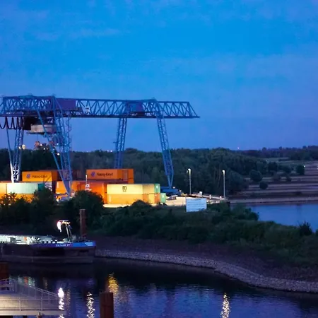 Apartmán Rheinloft 3 - Grosse Giebelwohnung Mit Dachterrassen An Der Rheinpromenade Emmerich