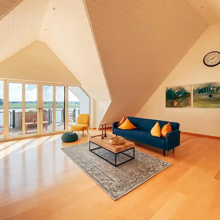 Rheinloft 3 - Grosse Giebelwohnung Mit Dachterrassen An Der Rheinpromenade Appartement Emmerich