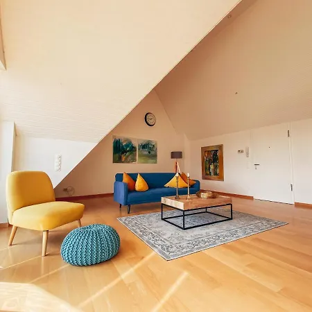 Rheinloft 3 - Grosse Giebelwohnung Mit Dachterrassen An Der Rheinpromenade *