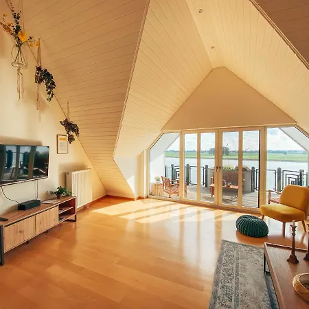 Appartement Rheinloft 3 - Grosse Giebelwohnung Mit Dachterrassen An Der Rheinpromenade *