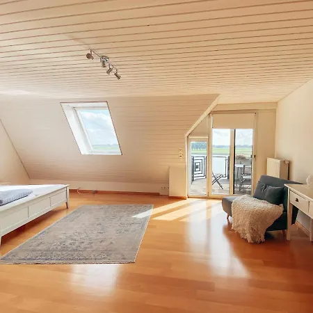 Rheinloft 3 - Grosse Giebelwohnung Mit Dachterrassen An Der Rheinpromenade Apartamento Emmerich