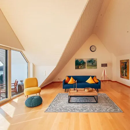 Rheinloft 3 - Grosse Giebelwohnung Mit Dachterrassen An Der Rheinpromenade