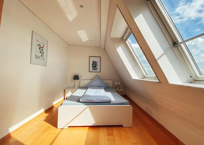 Appartement Rheinloft 3 - Grosse Giebelwohnung Mit Dachterrassen An Der Rheinpromenade Emmerich